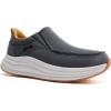 Men’s Orthopedic Comfortable Slip On Shoes with Arch Support: Casual Plantar Fasciitis Orthotic Loafers, Flat Feet Leisure Vintage Flat Canvas Walking Shoes for Foot and Heel Pain Relief(W1-denim)