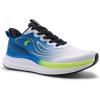 Men’s Orthopedic Road Running Sneakers: Comfortable Casual Arch Supports Plantar Fasciitis Orthotic Sports Athletic Shoes, Flat Feet High Arch Tennis Work Walking Shoes for Foot Heel and Pain Relief(W4-blue White)