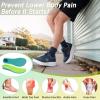 Men’s Orthopedic Diabetic Wide Toe Box Walking Shoes: Comfortable Arch Support Plantar Fasciitis Orthotics Sport Shoes, Swollen Feet Casual Running Tennis Sneakers for Foot and Heel Pain Relief(K2-dark Blue)