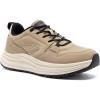 Men’s Orthopedic Trail Running Shoes: Comfortable Casual Arch Support Plantar Fasciitis Orthotic Trekking Hiking Shoes, Flat Feet Tennis Sport Athletic Fashion Sneakers for Foot and Heel Pain Relief(W2-khaki)