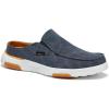 OrthoComfoot Men’s Orthopedic Slip-On Loafers Walking Shoes with Arch Support: Casual Plantar Fasciitis Slippers for Flat Feet, Comfortable Orthotic Shoes for Foot and Heel Pain Relief(W1-denim)