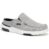 OrthoComfoot Men’s Orthopedic Slip-On Loafers Walking Shoes with Arch Support: Casual Plantar Fasciitis Slippers for Flat Feet, Comfortable Orthotic Shoes for Foot and Heel Pain Relief(W4-light Grey)