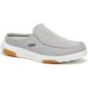 OrthoComfoot Men’s Orthopedic Slip-On Loafers Walking Shoes with Arch Support: Casual Plantar Fasciitis Slippers for Flat Feet, Comfortable Orthotic Shoes for Foot and Heel Pain Relief(W8-silvery Grey)
