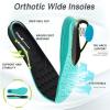 Men’s Orthopedic Diabetic Wide Walking Shoes: Comfortable Plantar Fasciitis Fashion Sneakers with Arch Support, Casual Hammer Toes Swollen Tennis Work Sports Shoes for Heel and Foot Pain Relief(K1-black)
