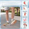 Men’s Orthopedic Slip On Walking Shoes: Comfortable Plantar Fasciitis Arch Support Orthotic Loafers, Flat Feet Casual Vintage Flat Canvas Shoes for Foot and Heel Pain Relief(W3-khaki)