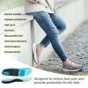 OrthoComfoot Men’s Orthopedic Slip On Loafers: Comfortable Arch Support Loafers for Plantar Fasciitis, Orthotic Flat Feet Casual Walking Shoes for Foot and Heel Pain Relief(W3-light Grey)