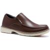 Orthopedic Business Leather Dress Shoes: Comfortable Arch Support Plantar Fasciitis Formal Tuxedo Oxford for Mens, Casual Classic Modern Wingtip Slip On Loafers for Foot and Heel Pain Relief(W2-dark Brown)