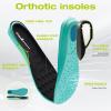 Men’s Orthopedic Wide Winter Slippers with Arch Support: Comfortable Diabetic Loafers for Plantar Fasciitis, Casual Warm Orthotic Walking Shoes for Foot and Heel(K1-black)