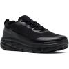 OrthoComfoot Men’s Orthopedic Diabetic Wide Walking Shoes: Comfortable Casual Arch Support Plantar Fasciitis Fashion Sneakers, Work Tennis Orthotic High Arch Swollen Feet Shoes for Foot Heel Pain(K1-black)