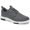 OrthoComfoot Men’s Orthopedic Fashion Sneakers with Arch Support: Comfortable Plantar Fasciitis Walking Shoes, Casual Breathable Flat Feet Shoes for Foot and Heel Pain Relief(W4-dark Grey)