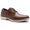 OrthoComfoot Orthopedic Business Shoes, Arch Support Wingtip Oxford, Plantar Fasciitis Relief, Formal Comfort Oxfords, Heel Pain Orthotics, Patent Tuxedo Sneakers(W2-brown)