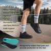 Men’s Orthopedic Diabetic Wide Running Shoes: Comfortable Arch Support Plantar Fasciitis Sports Sneakers, Casual Swollen Orthotic Work Tennis Walking Shoes for Ankle and Heel Pain Relief(K1-black)