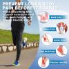 Men’s Orthopedic Road Running Shoes: Comfortable Casual Arch Supports Plantar Fasciitis Orthotic Slip On/Off Sport Sneakers, Flat Feet High Arch Tennis Work Walking Shoes for Foot Heel and Pain Relief(W3-dark Blue)