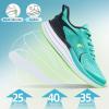 Men’s Orthopedic Road Running Shoes: Comfortable Casual Plantar Fasciitis Arch Support Athletic Sports Sneakers, Orthotic High Arch Cushion Tennis Gym Work Walking Shoes for Foot Heel Pain Relief(W3-lack Blue)