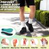 OrthoComfoot Men’s Orthopedic Diabetic Wide Walking Shoes: Comfortable Arch Support Plantar Fasciitis Orthotics Slip On Loafers, Hammer Toes Casual Hook and Loop Shoes for Foot and Heel Pain Relief(K1-black)