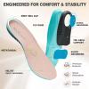 OrthoComfoot Women’s Orthopedic Slip-On Loafers Walking Shoes: Comfortable Arch Suppor Slippers for Plantar Fasciitis, Casual Soft Orthotic Shoes for Foot and Heel Pain Relief(W2-rainbow Pink)