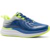 Men’s Orthopedic Road Running Shoes: Comfortable Casual Arch Supports Plantar Fasciitis Orthotic Slip On/Off Sport Sneakers, Flat Feet High Arch Tennis Work Walking Shoes for Foot Heel and Pain Relief(W3-dark Blue)