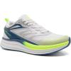 Men’s Orthopedic Road Running Shoes: Comfortable Casual Arch Supports Plantar Fasciitis Orthotic Sports Athletic Sneakers, Flat Feet High Arch Tennis Work Walking Shoes for Foot Heel and Pain Relief(W3-white Blue)