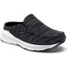 OrthoComfoot Women’s Orthopedic Slip-On Loafers Walking Shoes: Comfortable Arch Suppor Slippers for Plantar Fasciitis, Casual Soft Orthotic Shoes for Foot and Heel Pain Relief(W1-black)