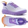 Women’s Orthopedic Diabetic Wide Running Shoes: Comfortable Casual Arch Support Plantar Fasciitis Fashion Sneakers, High Arch Work Tennis Walking Shoes for Foot and Heel Pain Relief(K4-purple)