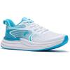 Women’s Orthopedic Road Running Shoes: Comfortable Casual Arch Support Plantar Fasciitis Athletic Sneakers, High Arch Flat Feet Tennis Sports Work Walking Shoes for Foot and Heel Pain Relief(W2-blue White)