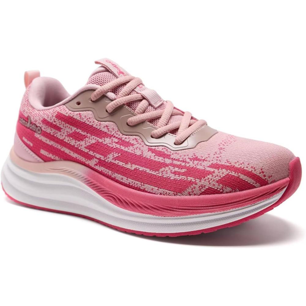 imageWomens Orthopedic Road Running Shoes Comfortable Arch Supports Plantar Fasciitis Orthotic Athletic Sneakers Casual Flat Feet High Arch Tennis Sport Walking Shoes for Foot Heel and Pain ReliefW3rose