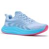 Orthopedic Road Running Shoes for Womens, Comfortable Casual Arch Support Plantar Fasciitis Flat Feet Tennis Walking Shoes, Orthotic Supportive Athletic Sports Sneakers for Foot Heel Pain Relief(W2-sky Blue)