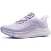 Women’s Orthopedic Road Running Shoes: Comfortable Arch Support Plantar Fasciitis Orthotic Sports Exercise Fashion Sneakers, Casual Flat Feet Tennis Work Walking Shoes for Foot and Heel Pain(W3-light Purple)