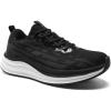 Women’s Orthopedic Road Running Shoes: Comfortable Arch Supports Plantar Fasciitis Orthotic Athletic Sneakers, Casual Flat Feet High Arch Tennis Sport Walking Shoes for Foot Heel and Pain Relief(W1-black)