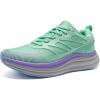 Women’s Orthopedic Road Running Shoes: Comfortable Arch Supports Plantar Fasciitis Orthotic Sports Athletic Sneakers, Casual Flat Feet High Arch Tennis Work Walking Shoes for Foot Heel and Pain Relief(W2-lake Blue)