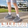 Boys Girls Kids Orthopedic Tennis Shoes: Wide Toe Box Comfortable Casual Plantar Fasciitis Arch Support Athletic Running Sneakers, Orthotic School Sports Walking Shoes for Foot and Pain Relief(K2-grey)