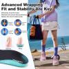 Boys Girls Kids Orthopedic Tennis Shoes: Wide Toe Box Comfortable Casual Plantar Fasciitis Arch Support Athletic Running Sneakers, Orthotic School Sports Walking Shoes for Foot and Pain Relief(K3-pink)