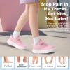 Boys Girls Kids Orthopedic Tennis Shoes: Wide Toe Box Comfortable Casual Plantar Fasciitis Arch Support Athletic Running Sneakers, Orthotic School Sports Walking Shoes for Foot and Pain Relief(K3-pink)