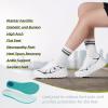 Women’s Orthopedic Diabetic Wide Running Shoes: Comfortable Casual Arch Support Plantar Fasciitis Sports Sneakers, High Arch Orthotic Work Tennis Walking Shoes for Foot and Heel Pain Relief(K2-white)