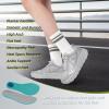Women’s Orthopedic Diabetic Wide Running Shoes: Comfortable Casual Arch Support Plantar Fasciitis Sports Sneakers, High Arch Orthotic Work Tennis Walking Shoes for Foot and Heel Pain Relief(K4-gray)