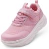 Boys Girls Kids Orthopedic Tennis Shoes: Wide Toe Box Comfortable Casual Plantar Fasciitis Arch Support Athletic Running Sneakers, Orthotic School Sports Walking Shoes for Foot and Pain Relief(K3-pink)