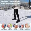 Men’s Orthopedic Diabetic Winter Mid Boots: Wide Toe Box Dress Comfortable Arch Support Plantar Fasciitis Leather Oxfords Shoes, Casual Warm Modern Mid Ankle Boots for Foot and Neuropathy Pain Relief(K1-black)