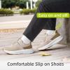 Men’s Orthopedic Fashion Sneakers with Arch Support: Comfortable Plantar Fasciitis Walking Shoes, Orthotic High Arch Flat Feet Pain Relief Casual Work Tennis Athletic Sports Sneakers(W2-beige)