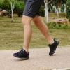 OrthoComfoot Men’s Orthopedic Fashion Sneakers for Plantar Fasciitis: Comfortable Arch Support Walking Shoes for Flat Feet, Casual Breatbable Orthotic Shoes for Foot and Heel Pain Relief(W1-black)