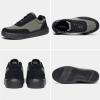 OrthoComfoot Men’s Orthopedic Fashion Sneakers for Plantar Fasciitis: Comfortable Orthotic Walking Shoes with Arch Support, Casual Orthotic Flat Feet Shoes for Ankle and Foot Pain Relief(W2-black)