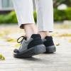 OrthoComfoot Men’s Orthopedic Fashion Sneakers for Plantar Fasciitis: Comfortable Orthotic Walking Shoes with Arch Support, Casual Orthotic Flat Feet Shoes for Ankle and Foot Pain Relief(W2-black)