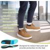 OrthoComfoot Men’s Orthopedic Leather Ankle Boots: Comfortable Casual Arch Support Plantar Fasciitis Walking Shoes, Orthotic Flat Feet Tennis Work Sneakers for Foot and Heel Pain Relief(W2-brown)