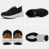Women’s Orthopedic Fashion Sneakers for Plantar Fasciitis: Flat Feet Supportive Cushioned Walking Shoes with Arch Support, Orthotic Soft Casual Sneakers for Ankle and Foot Pain Relief(W1- Black Grey)