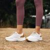Women’s Orthopedic Fashion Sneakers for Plantar Fasciitis: Flat Feet Supportive Cushioned Walking Shoes with Arch Support, Orthotic Soft Casual Sneakers for Ankle and Foot Pain Relief(W2-beige)