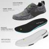 Women’s Orthopedic Walking Shoes with Arch Support: Comfortable Adjustable Fashion Sneakers for Plantar Fasciitis, Casual Cushioned Orthotic Athletic Shoes for Foot and Ankle Pain(W2-gray)