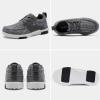 Women’s Orthopedic Walking Shoes with Arch Support: Comfortable Adjustable Fashion Sneakers for Plantar Fasciitis, Casual Cushioned Orthotic Athletic Shoes for Foot and Ankle Pain(W2-gray)