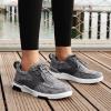 Women’s Orthopedic Walking Shoes with Arch Support: Comfortable Adjustable Fashion Sneakers for Plantar Fasciitis, Casual Cushioned Orthotic Athletic Shoes for Foot and Ankle Pain(W2-gray)