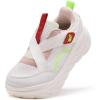 Boys Girls Kids Orthopedic Tennis Shoes: Wide Toe Box Comfortable Casual Plantar Fasciitis Arch Support School Athletic Running Sneakers, Lightweight Orthotic Sports Walking Shoes for Foot and Pain(K4-white)