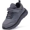 Kids Orthopedic Tennis Shoes for Boys and Girls: Comfortable Casual Plantar Fasciitis Arch Support Athletic Running Sneakers, Little Kid/Big Kid School Sports Walking Shoes for Foot and Pain Relief(W1-grey)