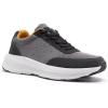 OrthoComfoot Men’s Orthopedic Fashion Sneakers: Comfortable Casual Arch Support Walking Shoes for Plantar Fasciitis and Flat Feet, Orthotic Tennis Work Shoes for Foot and Heel Pain(W2-grey)